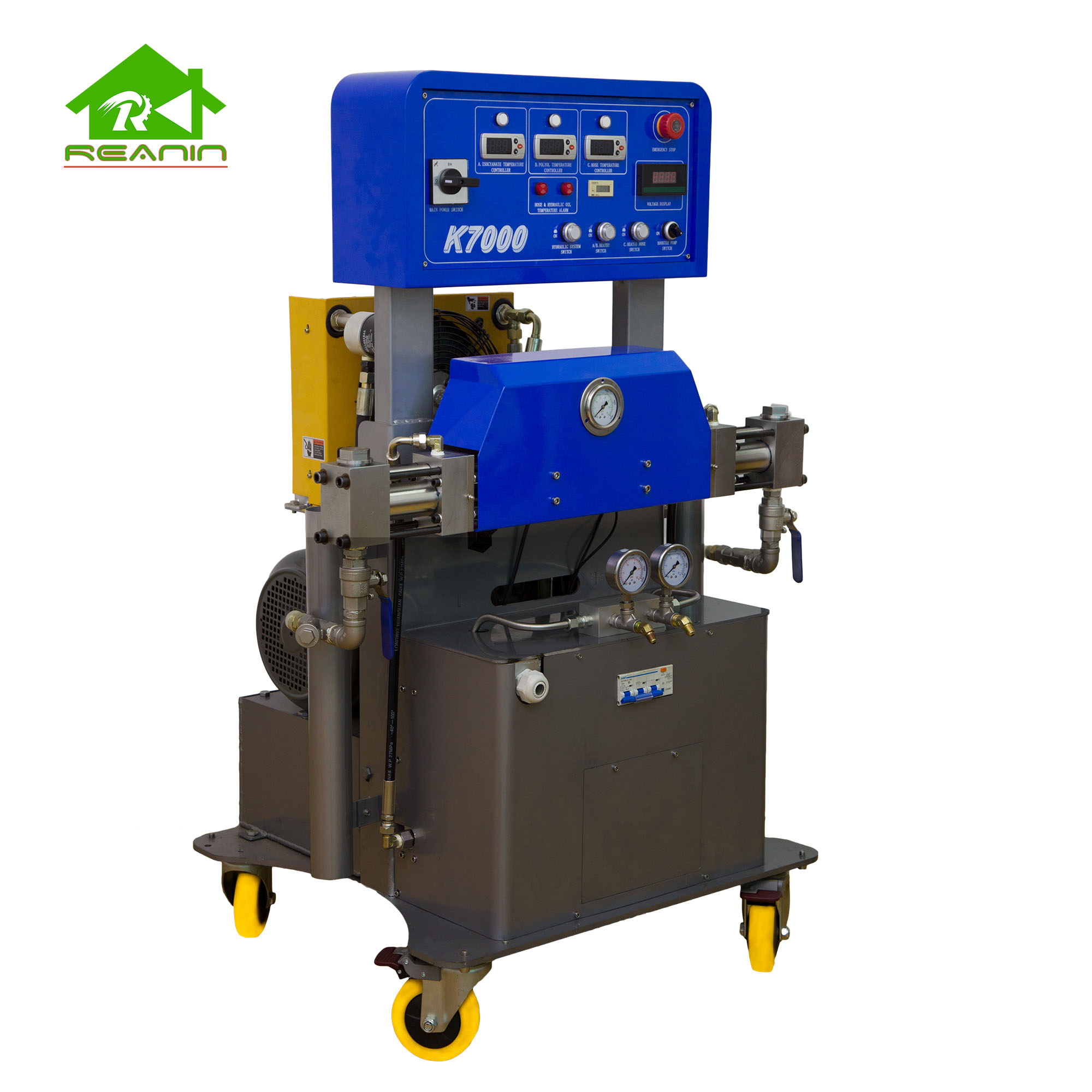 Hydraulic Polyurea / Polyurethane Spray Foam Insulation Machines Buy